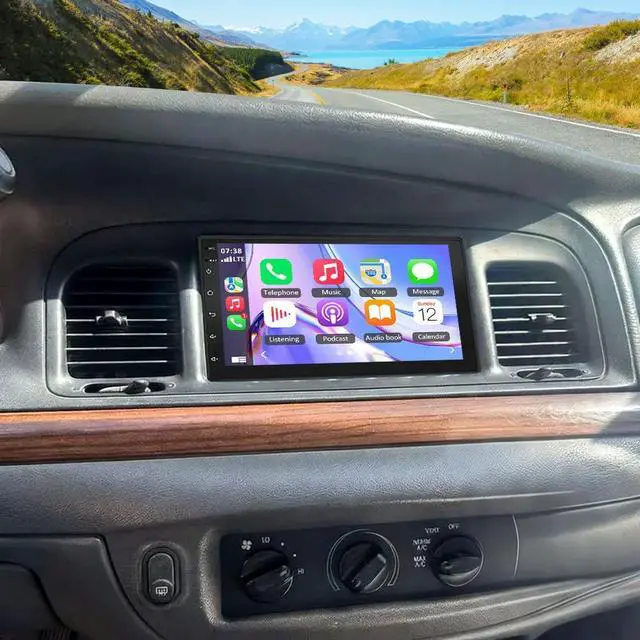 Main image of Android 13 Car Stereo Radio for Ford Crown Victoria 2003 2004 2005-2008 | with Wireless CarPlay & Android Auto, 7" Touch Carplay Screen for Car, Bluetooth/WiFi/GPS/FM/RDS/SWC/Backup Camera/Mic
