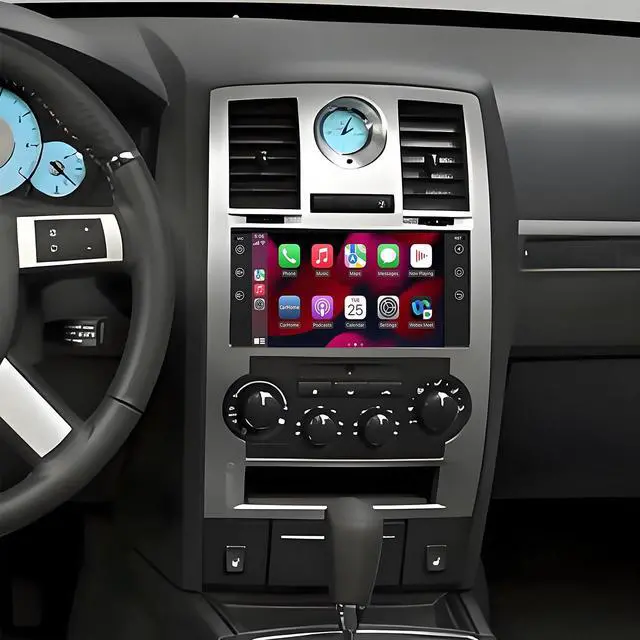 Main image of 7 inch Touchscreen Car Stereo for Dodge Chrysler 300 300C 2007-2011, Android 13 Car Radio with Carplay & Android Auto GPS Navigation BT Mirror Link WiFi Backup Camera 2+64G