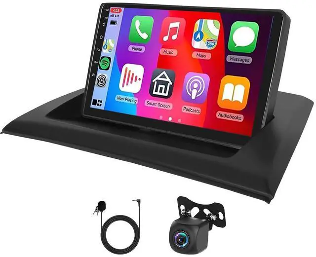 Main image of 4+64G Android 15 Double Din Car Radio for BMW X3 E83 2004-2012 with Wireless Carplay Android Auto, 4 Core 9" Touchscreen Car Stereo GPS Navi Head Unit Bluetooth FM/RDS Mirror Link Backup Camera SWC