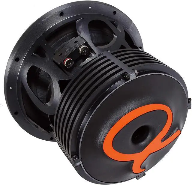 Alt view image 5 of 5 - VSW810 Venum 800 Series 10 3300 Watts Max / 1100 Watts RMS Dual 4 Ohm Car Subwoofer Die Cast Aluminum Basket w/Double Stacked Magnets Carbon Fiber Cone Cooling Rings System Sub Woofer