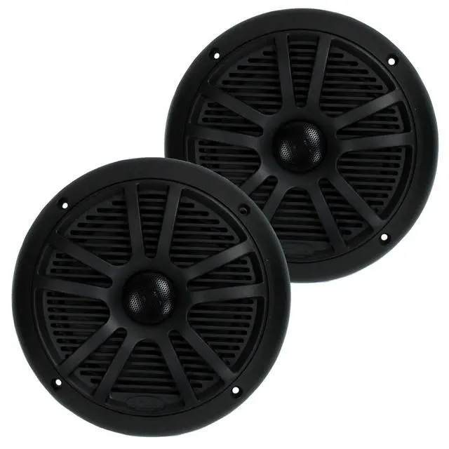 Alt view image 2 of 7 - BOSS Audio CH6530 6.5" 300W 3-Way Car Coaxial Stereo Speakers, 3 Pairs | 2-Layer Woven Fiberglass, Withstands Up to 1076-F, Quick Pull-Tab Deployment, CE Certified, Wall-Mount Hole Slot Included