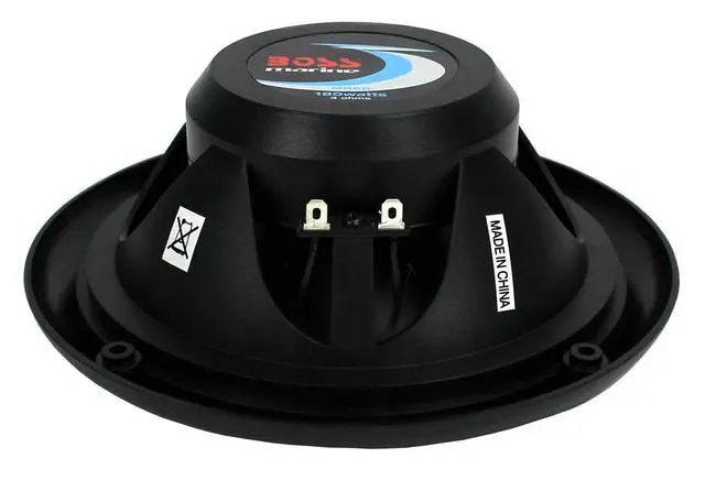 Alt view image 6 of 7 - BOSS Audio CH6530 6.5" 300W 3-Way Car Coaxial Stereo Speakers, 3 Pairs | 2-Layer Woven Fiberglass, Withstands Up to 1076-F, Quick Pull-Tab Deployment, CE Certified, Wall-Mount Hole Slot Included