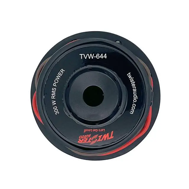 Alt view image 5 of 5 - Vortex II Series 6" 600w Subwoofer DVC 4 Ohm