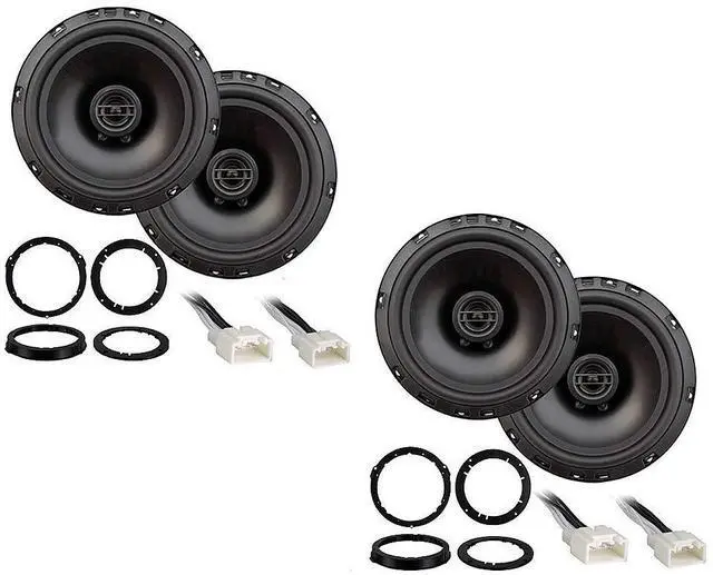 Main image of 6.5 Inch HA-R65 Speaker Replacement Fits Ford Edge 2015-2018 | Direct factory upgrade package for 2016 SUV models, clear highs with strong midbass, restores worn sound, easy install