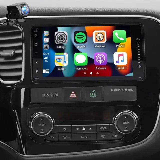 Main image of 7" Android 14 Car Radio Stereo for Mitsubishi Outlander 2018-2021 | Head Unit Touch Screen Stereo with Wireless CarPlay & Android Auto, Bluetooth/WiFi/GPS/SWC/FM/RDS/AHD Backup Camera/Mic 2+64G