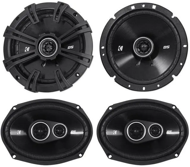 Main image of 2 43DSC6704 DSC670 6.75" Car Speakers+2 43DSC69304 DSC6930 6x9 Speakers