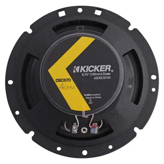 Alt view image 3 of 7 - 2 43DSC6704 DSC670 6.75" Car Speakers+2 43DSC69304 DSC6930 6x9 Speakers