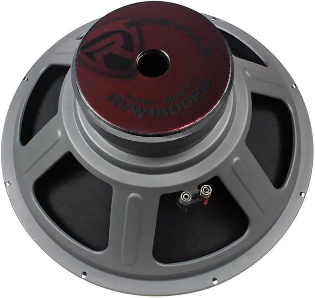Alt view image 3 of 5 - RockvilIe RVW1800P8 1800 Watt 18" Mid-Bass Driver Car Audio Speaker Mid-Range