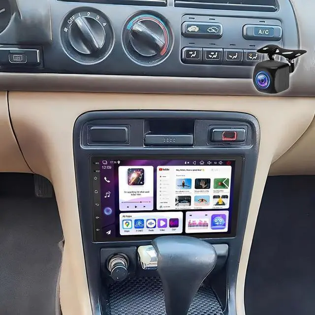 Main image of Android 15 7" Double Din Car Radio Stereo for Honda Accord 1994-1997 | Wireless CarPlay & Android Auto IPS Touchscreen Head Unit Bluetooth WiFi GPS Navigation FM DSP SWC Backup Camera, 2+64G