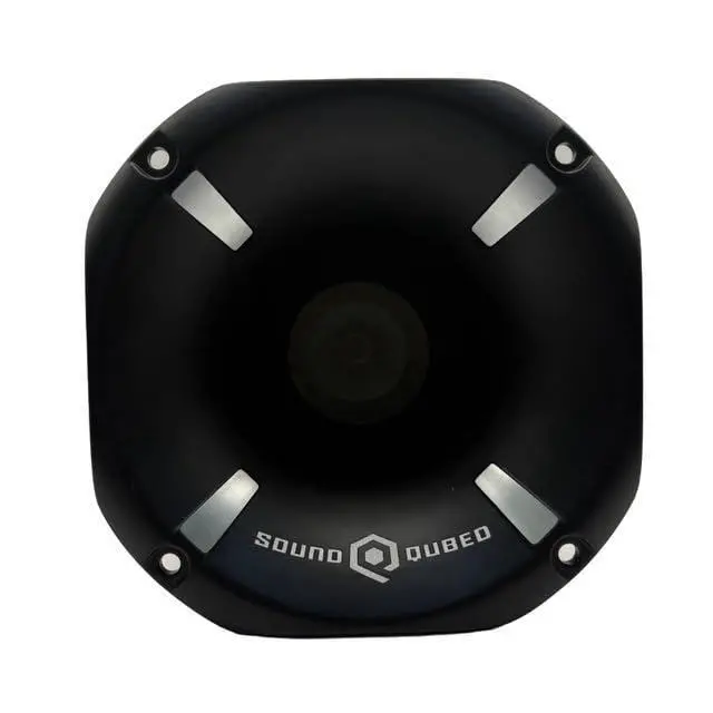 Alt view image 2 of 6 - SoundQubed SQ-HDX-2HDT-8/6 Aluminum Short Horn Diffuser with 2" Titanium Driver & Compression Ring