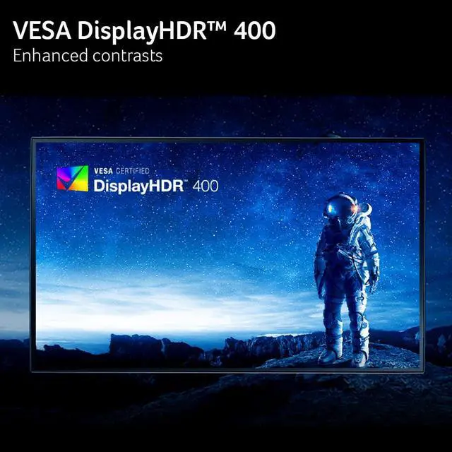 Alt view image 7 of 7 - Nitro 27" WQHD 2560 x 1440 PC Gaming Monitor | AMD FreeSync Premium | Up to 180Hz Refresh | Up to 0.5ms | HDR400 | DCI-P3 95% | 1 x Display Port 1.2 & 2 x HDMI 2.0 | XV272U V3bmiiprx