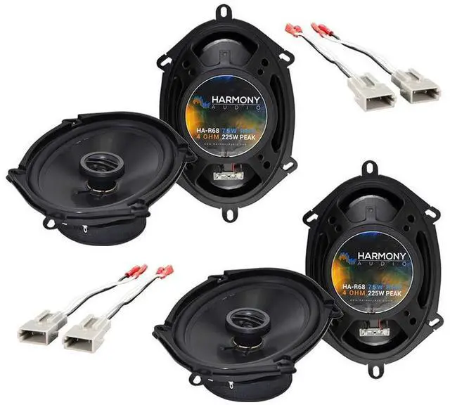 Main image of 5x7 6x8 Speakers Upgrade Package Fits Ford Explorer 1991-2001 | 1998 2000 direct factory-size replacement, cleaner highs, deeper bass, easy DIY door install, revives worn original sound