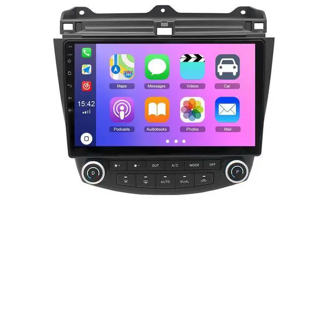 Main image of 4+64GB Car Radio for Honda Accord 7th 2003 2004 2005 2006 2007 with Wireless Carplay Android Auto, 10'' Touch Screen Head Unit for Accord 7th GPS Navigation WiFi SWC FM AM Radio Backup Camera