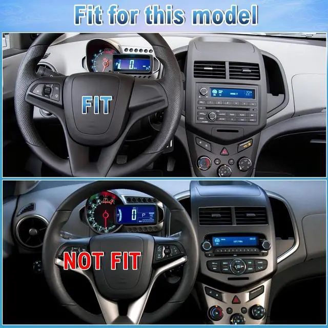 Alt view image 6 of 6 - Double Din Car Stereo Upgrade Radio for Chevrolet Cobalt 2011-2015 | Android 14 4G+64G 7" Touchscreen Wireless Carplay Android Auto GPS WiFi Bluetooth RDS DSP SWC Mirrorlink Mic Backup Camera