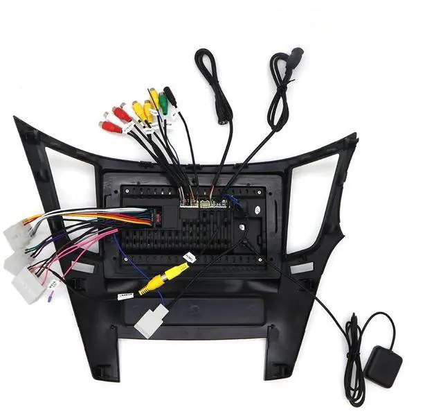 Alt view image 6 of 7 - Android 14 Double Din Car Radio for Subaru Outback Legacy 2009-14 | 4G+64G 9" Touch Screen Car Stereo with Wireless Carplay Android Auto GPS WiFi Mic Backup Camera