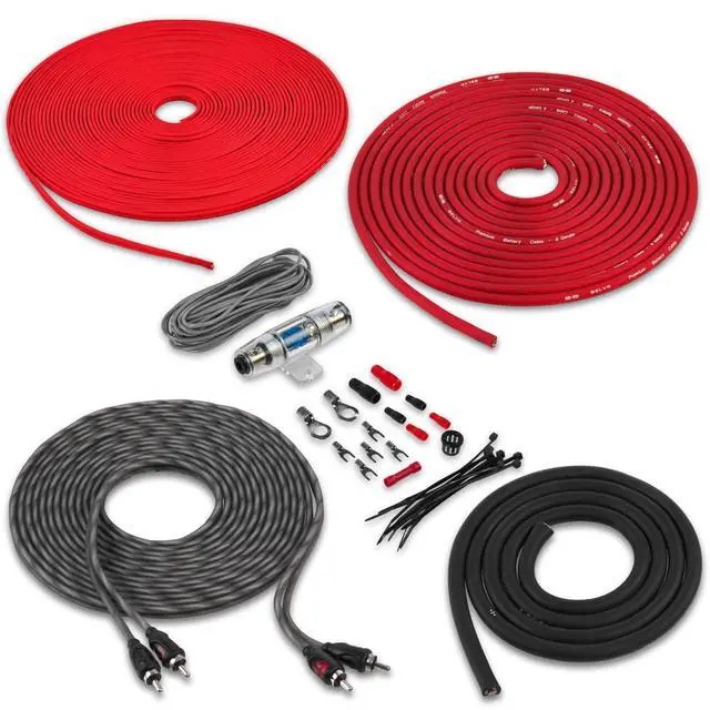 Alt view image 5 of 7 - Belva BLB112LED + BXA5002 Amplifier + 8 Gauge Amp Kit 12" Single 750W Loaded Ported Car Subwoofer with Multi-Color LED and Remote (Includes Sub, Amp, and Amp Kit)