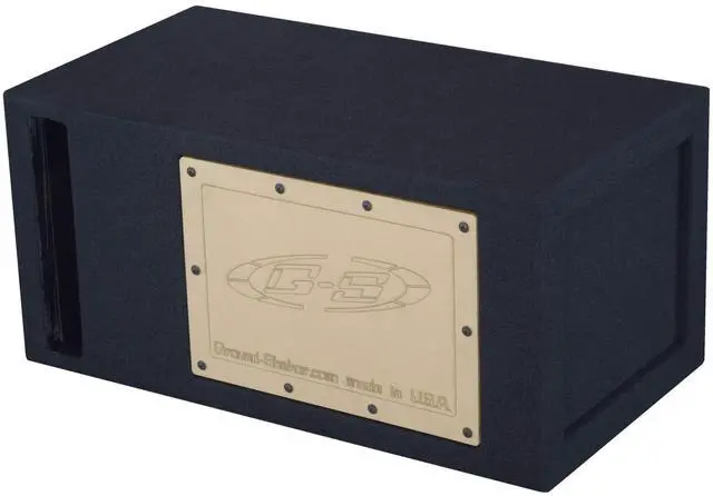 Main image of 10" Single Vented Slot Ported Bandpass Sub Box Subwoofer Enclosure Speaker Box Ground Shaker