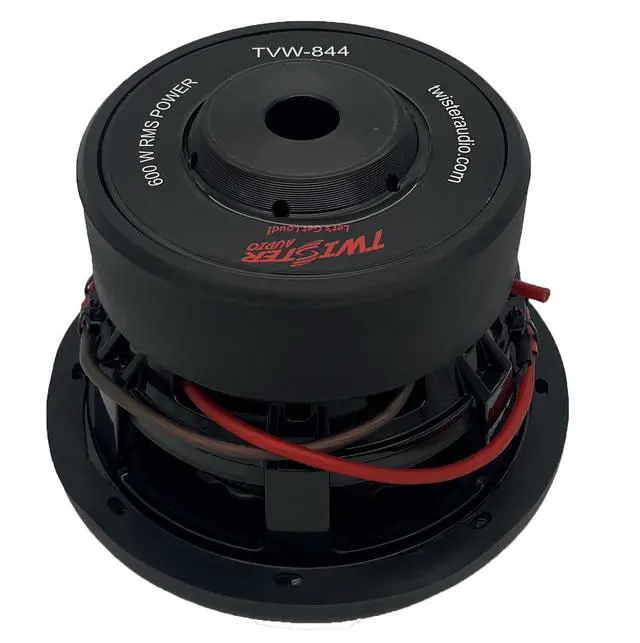 Alt view image 3 of 5 - Vortex II Series 8" 1200w Subwoofer DVC 4 Ohm
