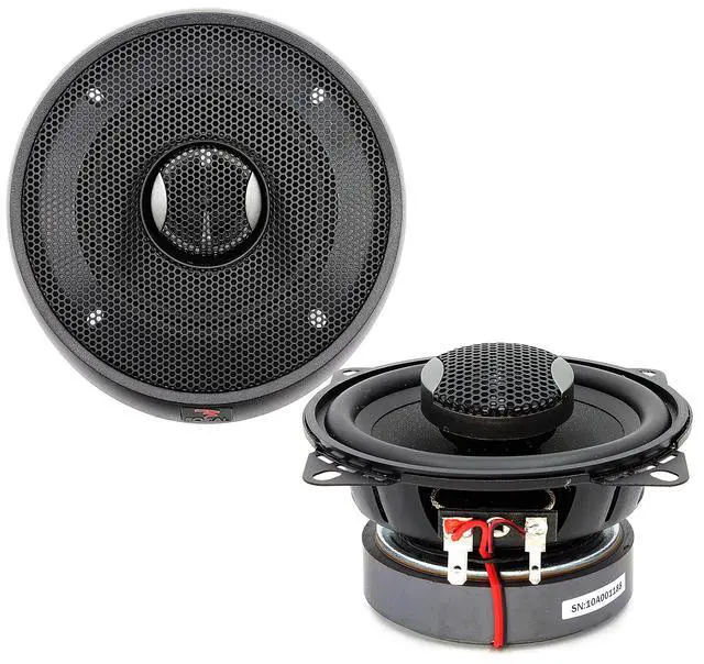 Alt view image 2 of 7 - pkg IC 100 4" 100W RMS 2-Way Integration Series Coaxial Speakers + 50 Foot Spool True 16 Gauge High Definition Twisted Speaker Wire