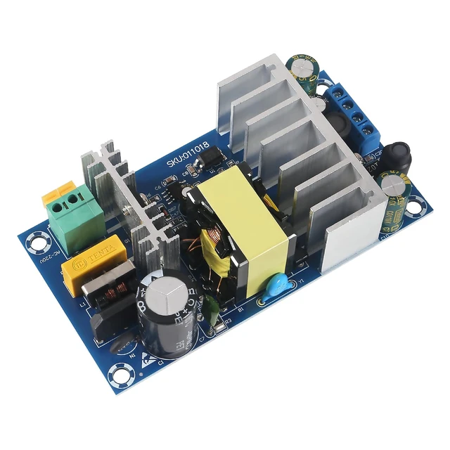 Alt view image 2 of 5 - 2Pcs Isolated Power Supply Module 24V 4A/12V 1A AC to DC Dual Voltage Output Power AC 90V-256V 50-60Hz to 24V/24V 120W Industrial Dual Output Power Module