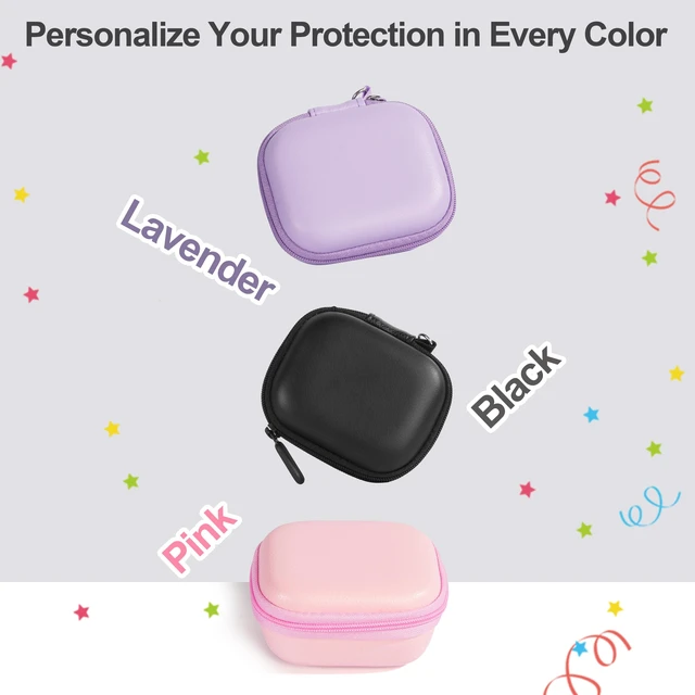 Alt view image 7 of 7 - Protective Travel Case for Oura Ring 5/Gen 4, Full Protection Black Crush Resistant & Anti-Lost and Shock-proof Hard Case, Portable Bag organizer for Oura Ring, Charging Dock & Charging Cable