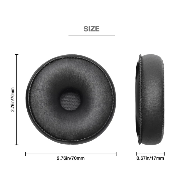 Alt view image 3 of 7 - Ear Seals Refresh Kit Compatible with David Clark DC Pro X/X2 Series - Premium Ear Cushions + 3 Mic Covers, Replacement for Enhanced Comfort & Durability in Aviation Headsets