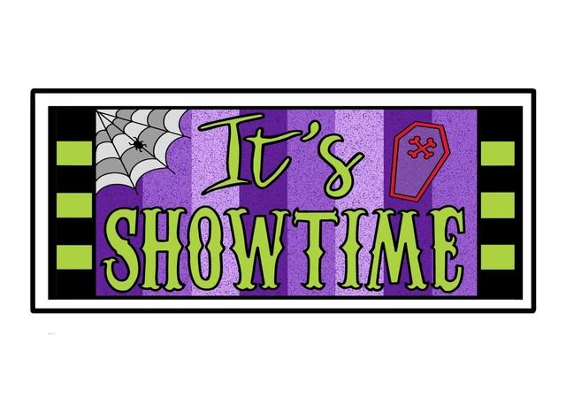 Alt view image 3 of 7 - Beetlejuice Inspired Stickers (Set of 4) It's Showtime Collection, Broadway Musical Merchandise, Die-Cut & Bubble Free Vinyl, Ideal Gift for Theatre Lovers