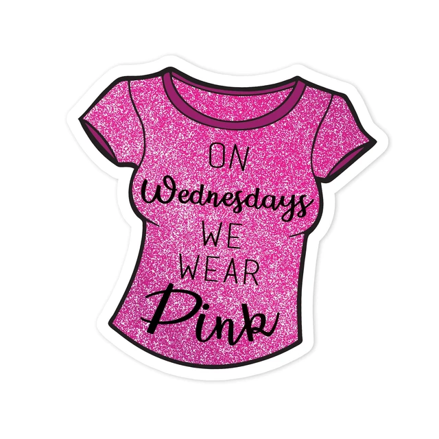 Alt view image 5 of 7 - Mean Girls Inspired Stickers (Set of 4) Id Rather Be Me Collection, Broadway Musical Merchandise, Die-Cut & Bubble Free Vinyl, Ideal Gift for Theatre Lovers