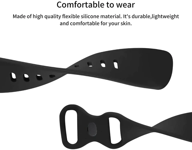 Alt view image 6 of 7 - Compatible with Garmin Venu X1 Bands, Quick Release New Soft Silicone Sport Replacement Straps Compatible with Garmin Venu X1 Smartwatch