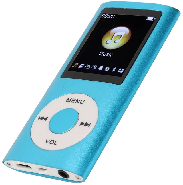 Main image of MP3 Player, 1.8 Inch Screen Music Player for Sports Studying, Support MP3 WMA FLAC APE AAC OGG, Earphone Included (Blue)