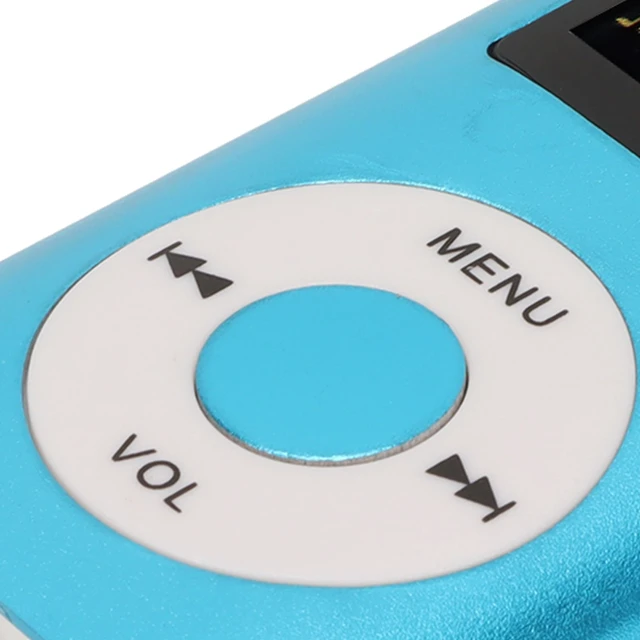 Alt view image 6 of 7 - MP3 Player, 1.8 Inch Screen Music Player for Sports Studying, Support MP3 WMA FLAC APE AAC OGG, Earphone Included (Blue)