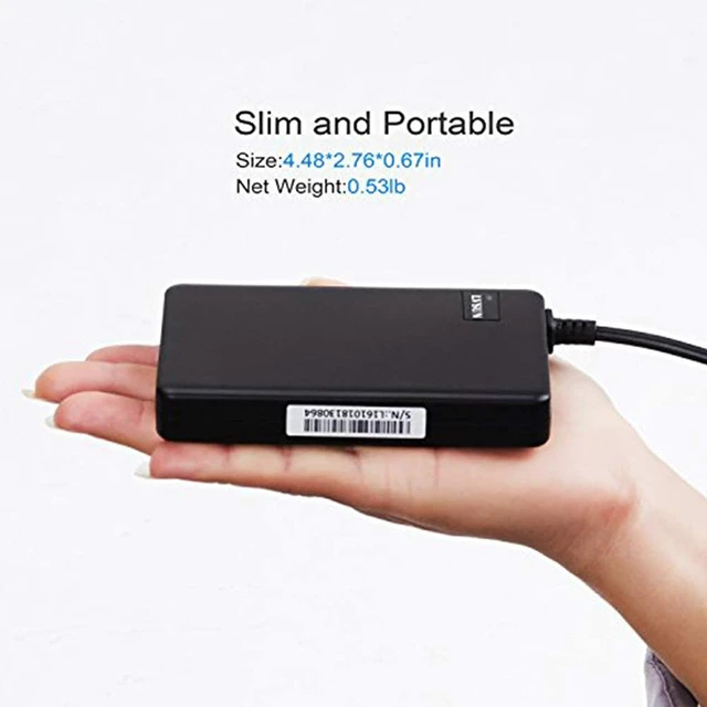 Alt view image 2 of 7 - Universal Laptop Charger 90W Slim AC Adapter Power Supply Cord with Dual USB Ports 5V2.1A for Mobile Tablet Compatible with Lenovo HP Toshiba Samsung Acer Asus and Most Notebooks, DC 18.5-20V
