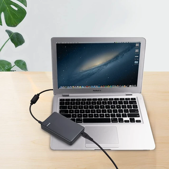 Alt view image 7 of 7 - Universal Laptop Charger 90W Slim AC Adapter Power Supply Cord with Dual USB Ports 5V2.1A for Mobile Tablet Compatible with Lenovo HP Toshiba Samsung Acer Asus and Most Notebooks, DC 18.5-20V