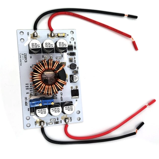 Alt view image 7 of 7 - 600W Constant Current Boost Converter DC to DC 10V-60V to 12-60V Output Step-up Transformer Module Power Supply Driver Max 10A