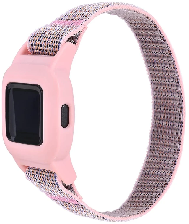 Main image of Sport Mesh Nylon Straps Compatible with Garmin vivofit jr 3 Fitness Tracker Accessory Watchband