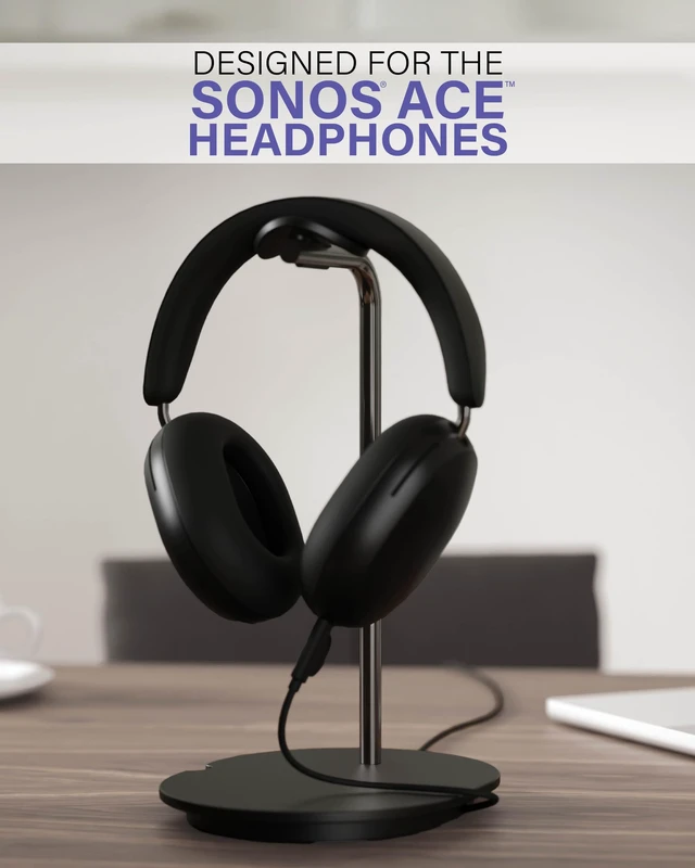 Alt view image 2 of 7 - Headphone Stand (Black)