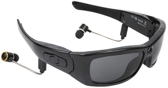 Main image of Bluetooth Camera Sunglasses, 1080P HD Wearable Video Camera Glasses, Hands-Free Recording for Cycling, Driving, Fishing & Travel