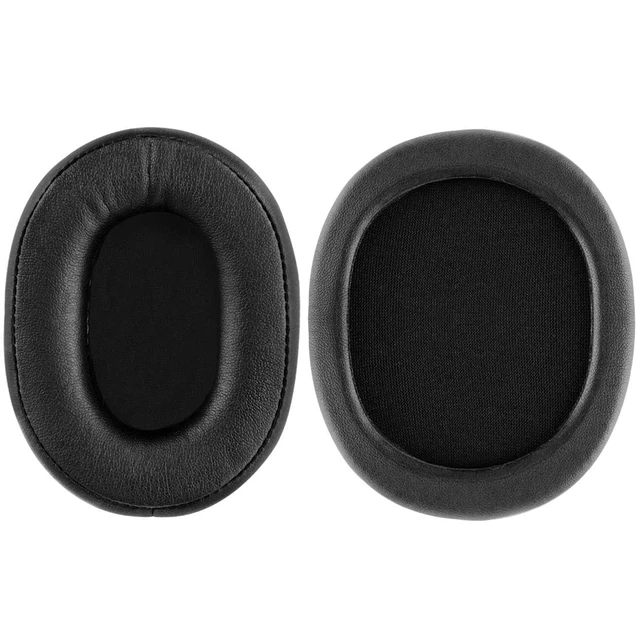 Alt view image 3 of 7 - QuickFit Replacement Ear Pads Compatible with Audio Technica ATH-M50X, M50XBT, M50xBT2, M50x ENSO, M50, M40X, M30, M20, AR5BT Headphones, Ear Cushions with Video Guide (Black)