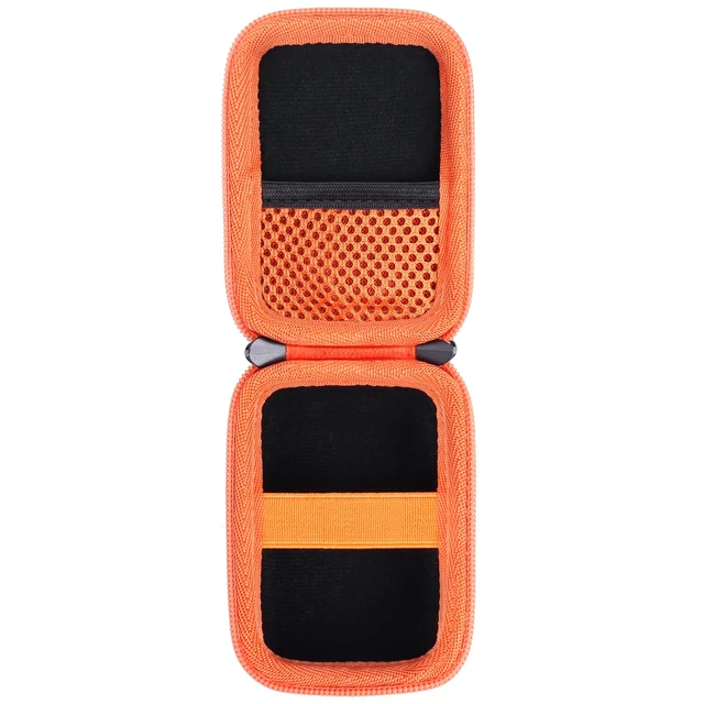 Alt view image 4 of 7 - Hard Case for Garmin inReach Mini 3 Plus/Mini 3/2/, Orange EVA hard shell, Water-resistant design, Impact-resistant design, Protective case only