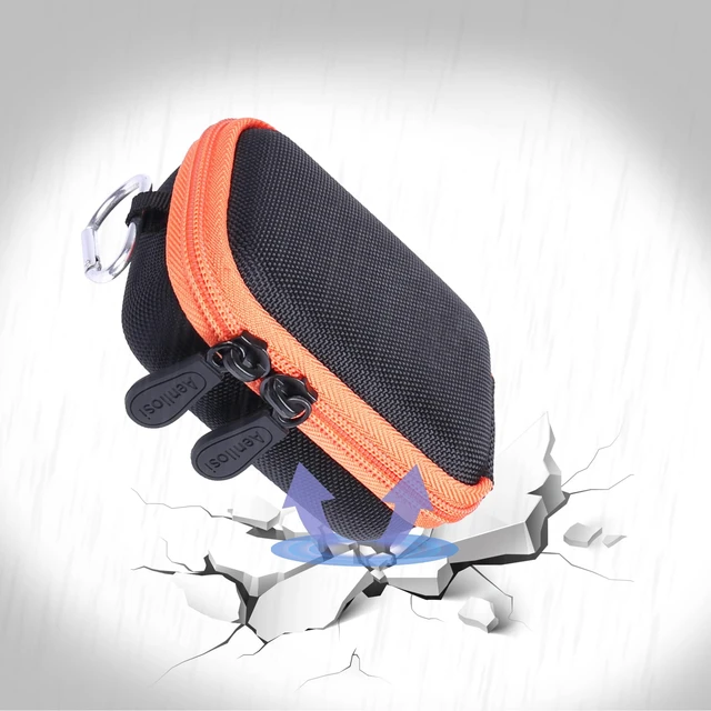 Alt view image 7 of 7 - Hard Case for Garmin inReach Mini 3 Plus/Mini 3/2/, Orange EVA hard shell, Water-resistant design, Impact-resistant design, Protective case only