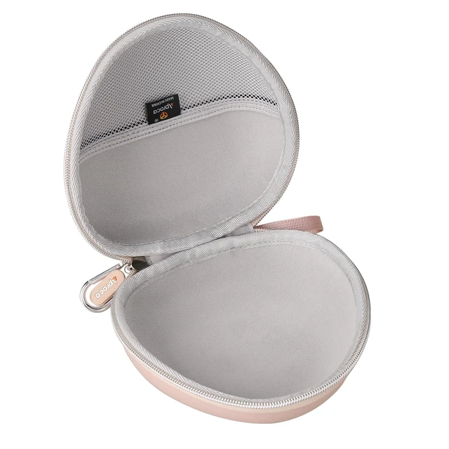 Alt view image 2 of 7 - Case for Beats Solo 4 / Studio Pro Wireless On-Ear Headphones -Rose Gold Comes with D-ring, Portable Hard Bag Stores the Headphone and USB Cables