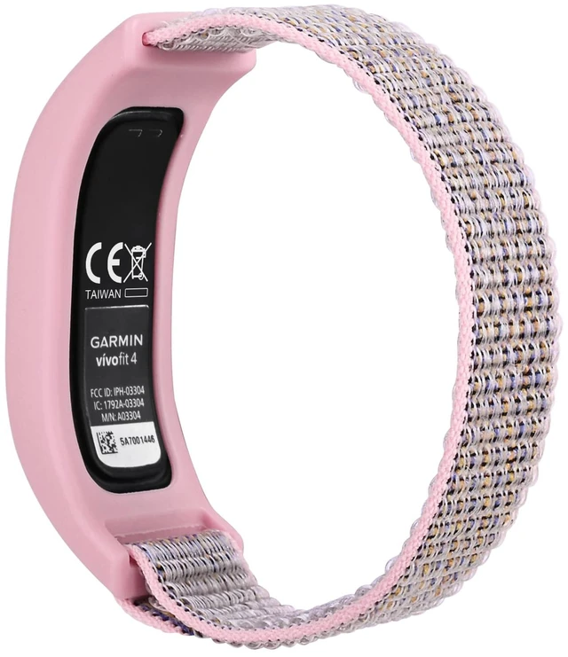 Main image of Sport Mesh Nylon Bands Compatible with Garmin Vivofit 4 tracker Replacement Bands with Case