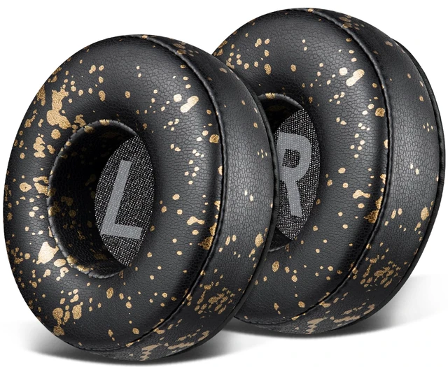 Main image of Earpads Replacement for AKG N60/N60NC Wireless(Do Not Fit N60NC Wired) On-Ear Headphones, Ear Pads Cushions with High-Density Noise Isolation Foam - N60NC Wireless PL Black Gold