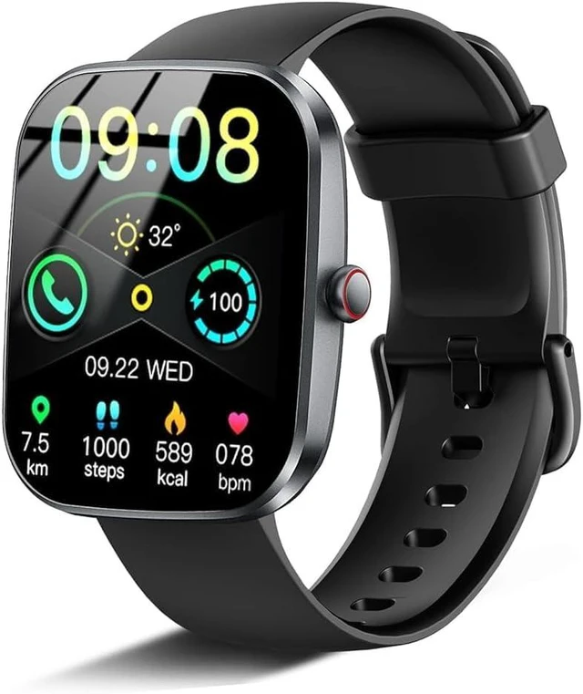 Main image of Smart Watch(Answer/Make Call), 1.91" Smartwatch for Men Women, 2026 New Fitness Watch with 110+ Sport Modes, Fitness Activity Tracke with Pedometer/Sleep, Silver-Beige