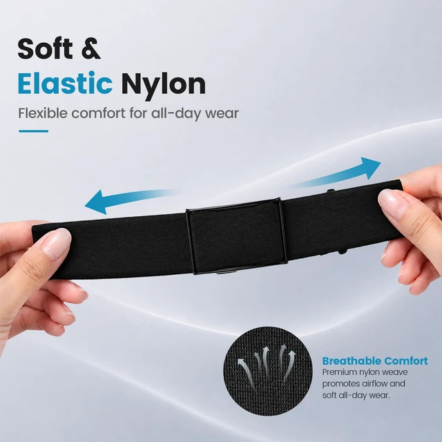 Alt view image 3 of 6 - Nylon Sport Band Compatible with Whoop 5.0 Bicep Bands One, Peak, Life Adjustable Elastic Arm Band for WHOOP 5.0/ MG Fitness Tracker, Sweat Resistant Bicep Strap Replacement for Whoop MG Life