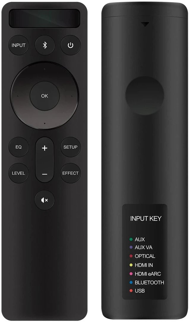 Main image of D210-J Replacement IR Remote Control with Display fit for Vizio Sound Bar Fit for M-Series 2.1 Home Theater V51xJ6 V51H6 M51axJ6 V21H8R M512aH6 M215aJ6 M21dH8R P514H6 P514aH6 M51aH6 SB3241nH6