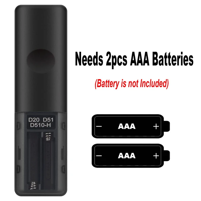 Alt view image 4 of 4 - D20 D51-H D510-H Infrared Remote Replacement for Vizio V-Series Soundbar M-Series Home Theater V51xJ6 V51H6 M51axJ6 V21H8R M512aH6 M215aJ6 M21dH8R P514H6 P514aH6 M51aH6 SB3241nH6 with Display