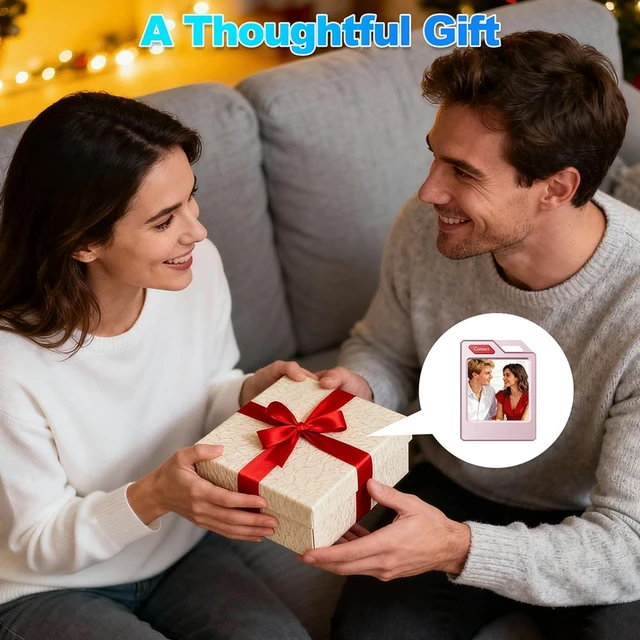 Alt view image 6 of 7 - Color E-Ink Bluetooth Tracker Tag for Apple & Google Find My Custom color ID screen for luggage/keys. Loud alarm. Compatible with iOS & Android. Slim, durable travel tech gift idea