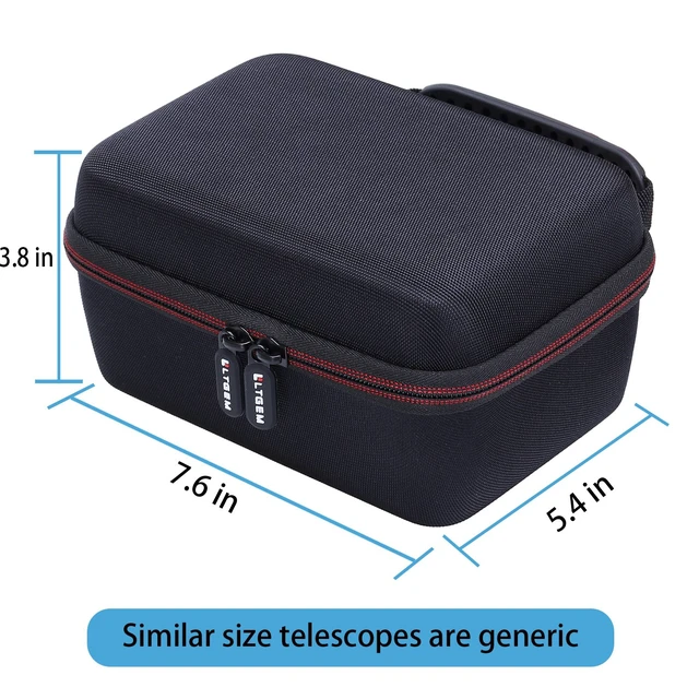 Alt view image 3 of 7 - LTGEM Monocular Case Hard Carrying Case Compatible for Gosky 12X55 or Titan 12X50 or Pankoo 40X60 High Power Prism Monocular Telescope
