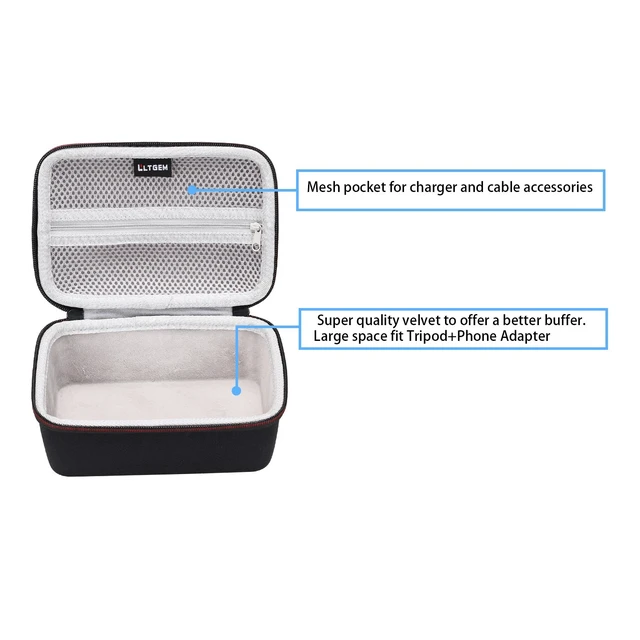 Alt view image 4 of 7 - LTGEM Monocular Case Hard Carrying Case Compatible for Gosky 12X55 or Titan 12X50 or Pankoo 40X60 High Power Prism Monocular Telescope